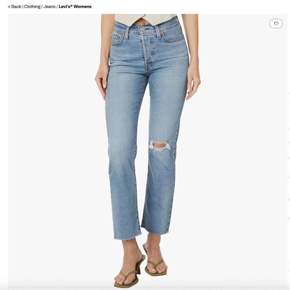 Levi's Wedgie Straight Jeans